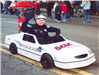 Dare Officer in Tiny Car