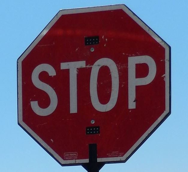 Stop sign