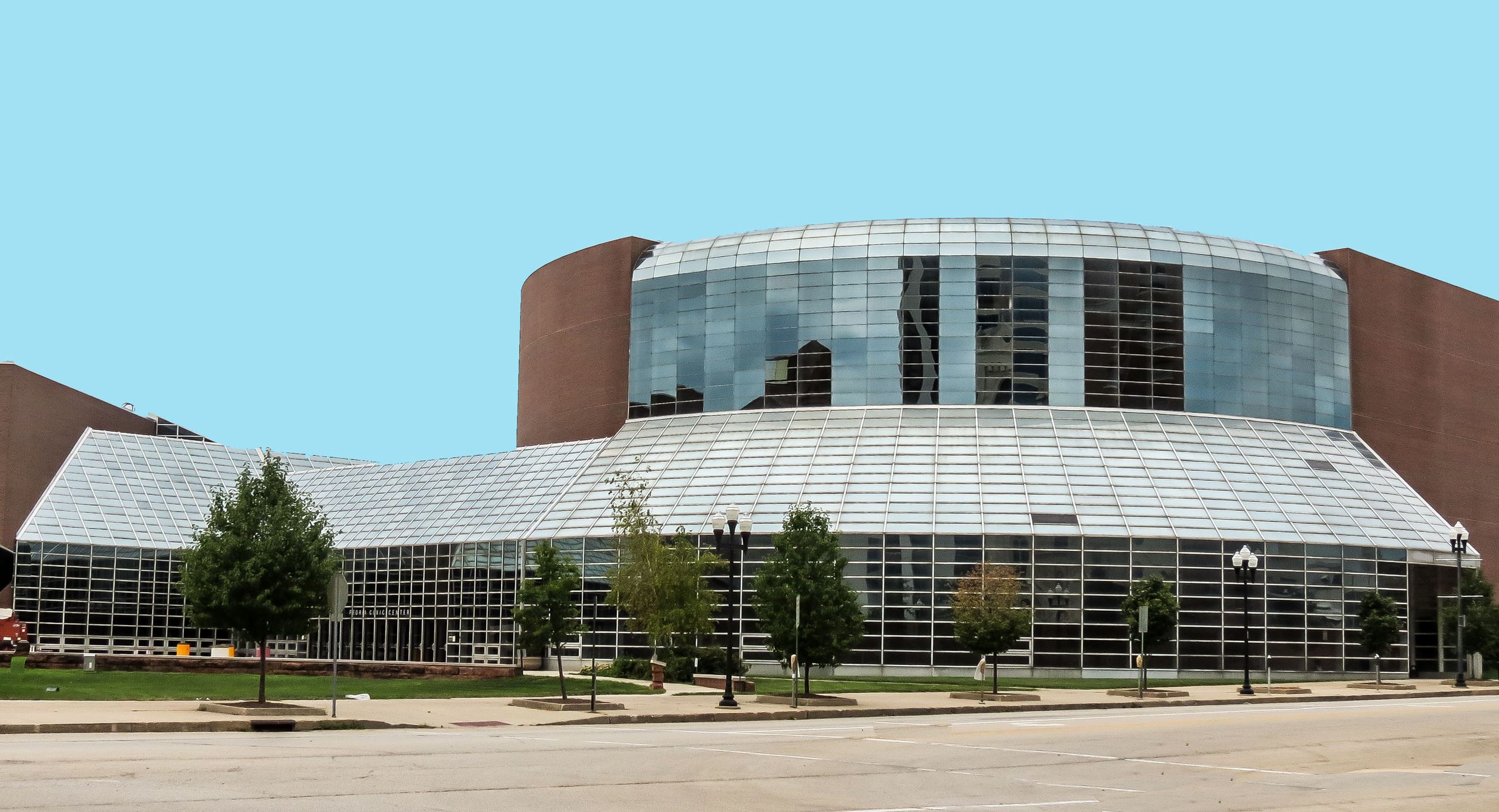 Photograph of the Peoria Civic Center 