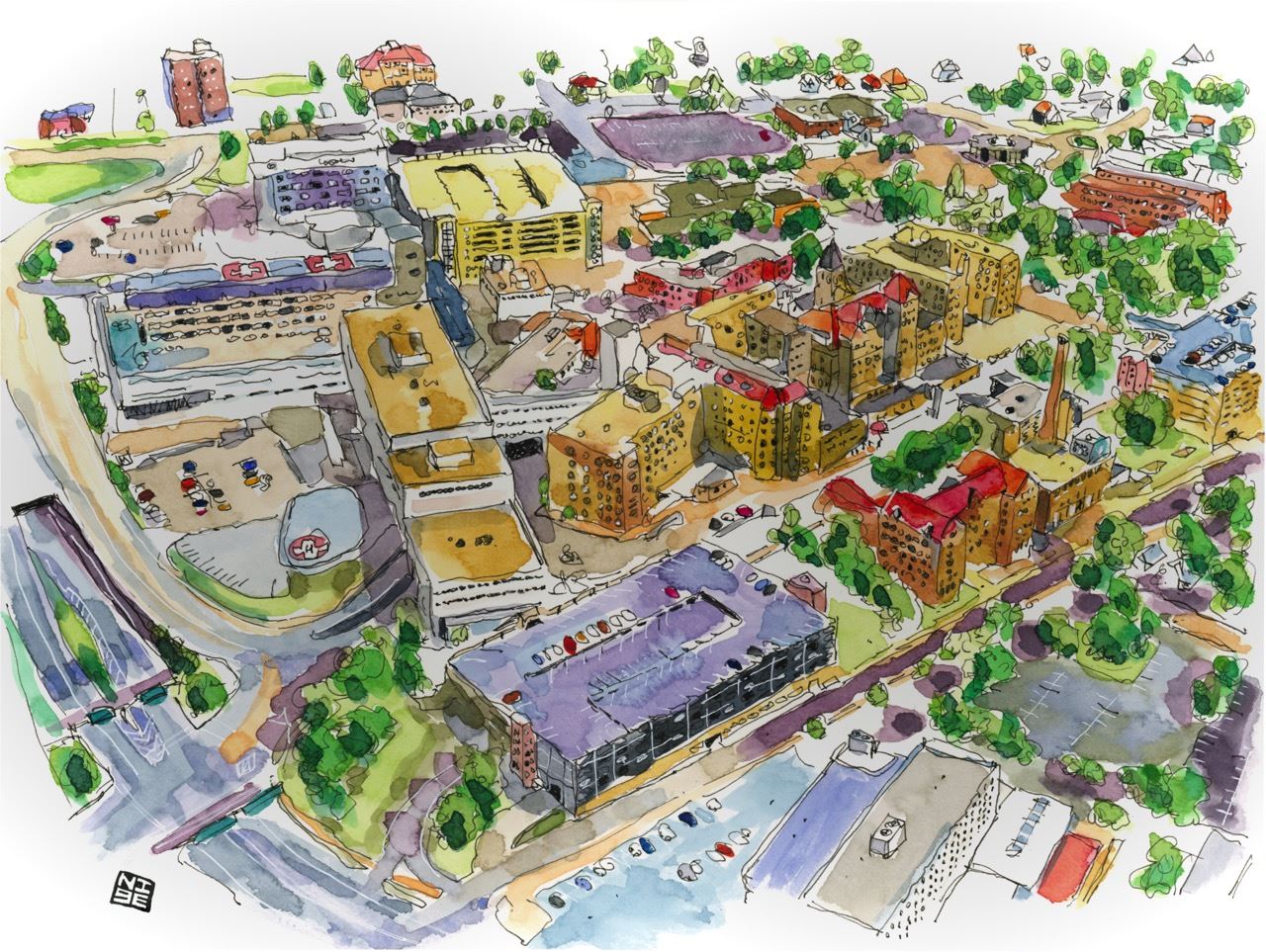 OSF St Francis Medical Center Large