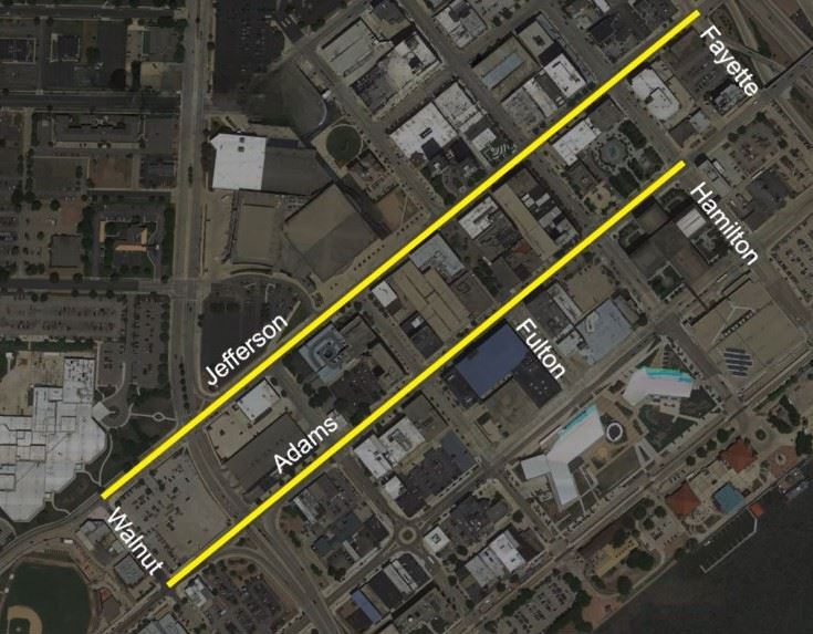 Adams and Jefferson Project Boundaries