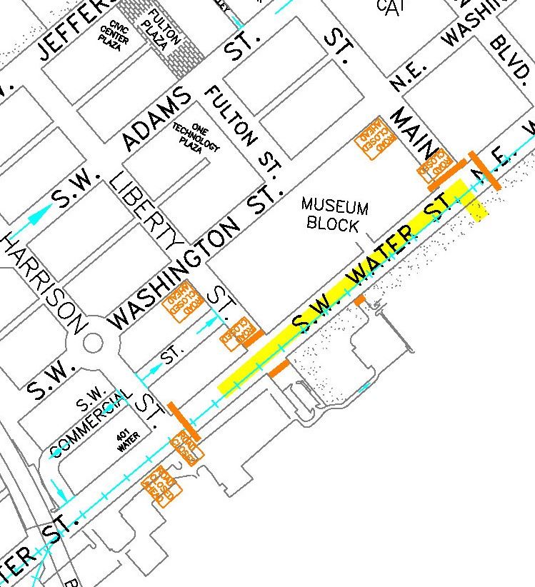 043024 Water Street Closure Map