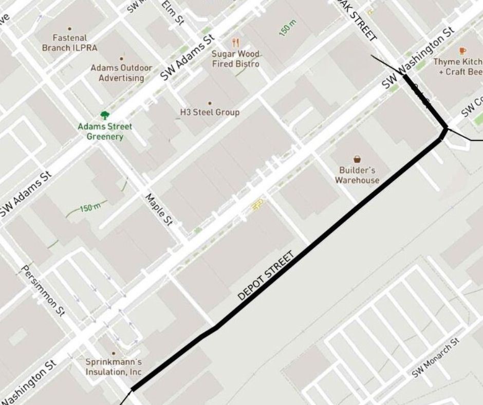 050824 Depot Street Map
