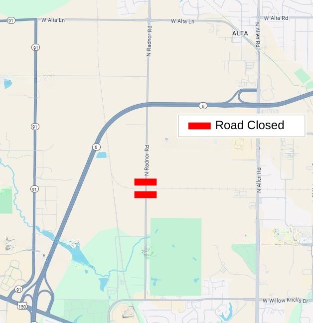 032025 Radnor Road Closure