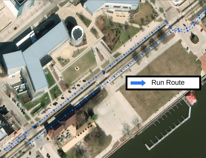 042825 Water Street Road Closure for Nun Run Route Map