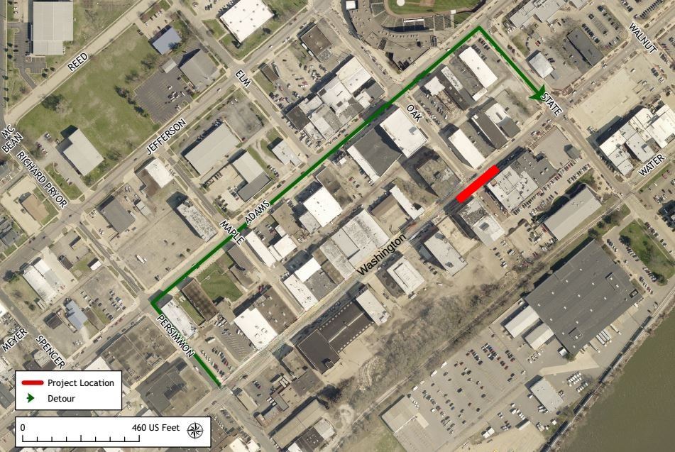 050525 Washington Street Road Closure