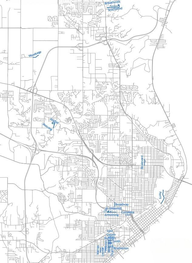 050925 Slurry Seal Road Projects Map