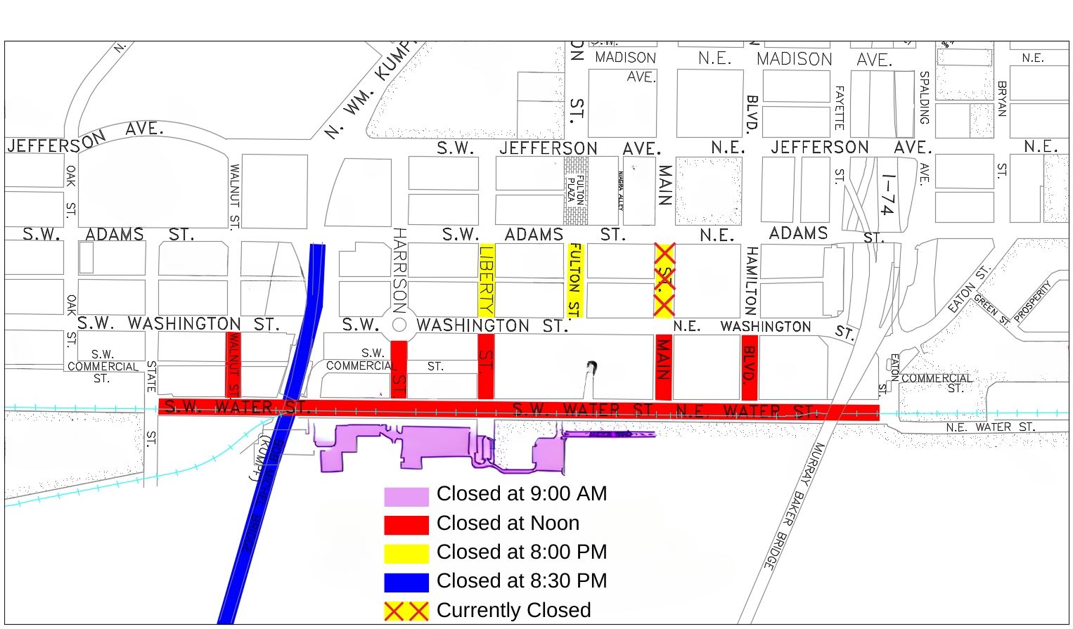 070125 Red White and BOOM Main Street Closure Change