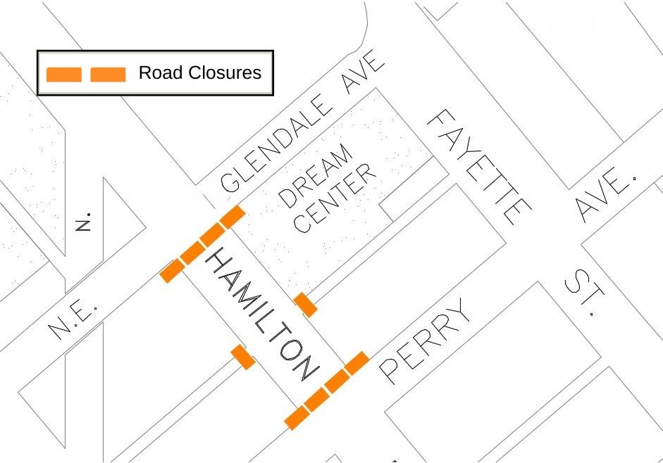 072125 Road Closure Map for Backpack Peoria