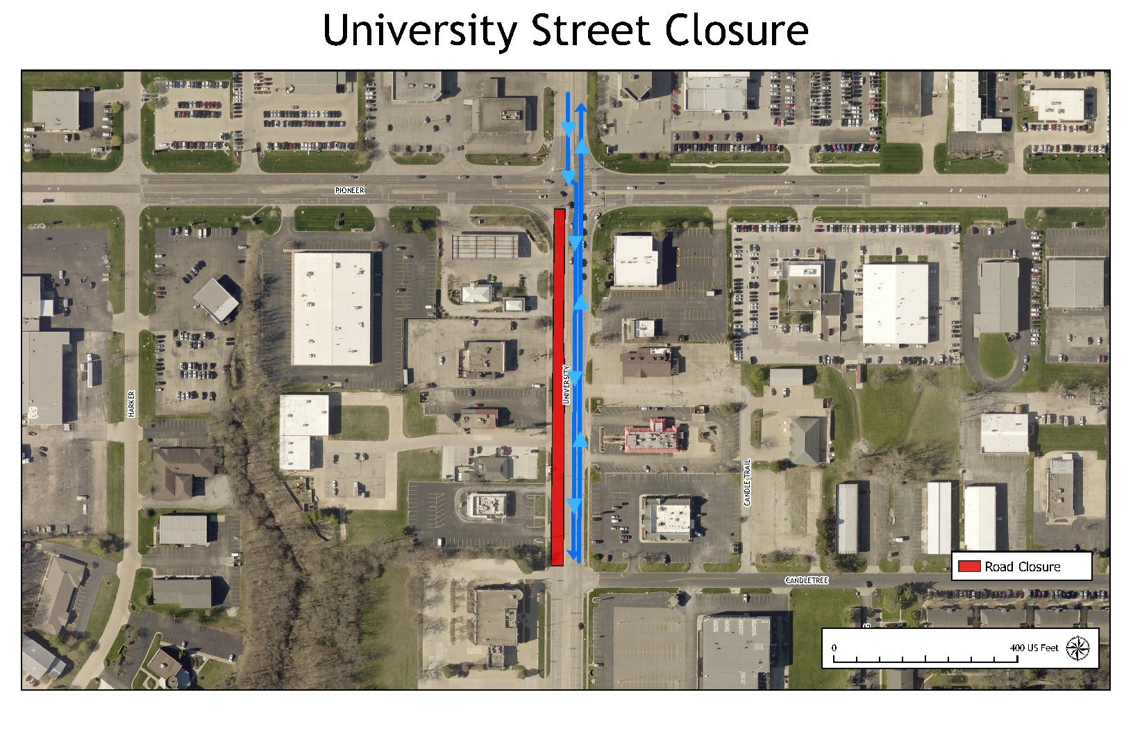 080525 University Street Map