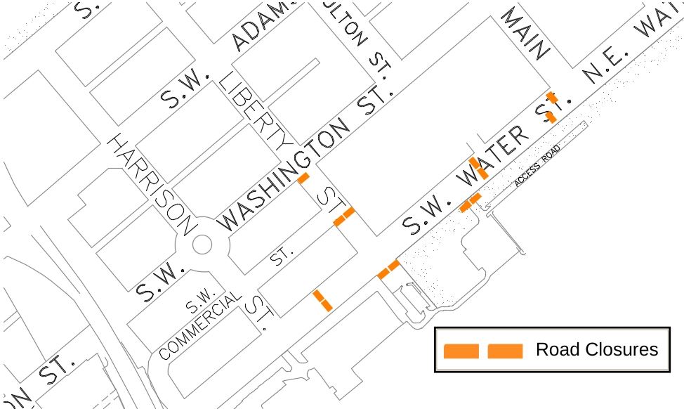 090225 Go Day 2025 Road Closure Map