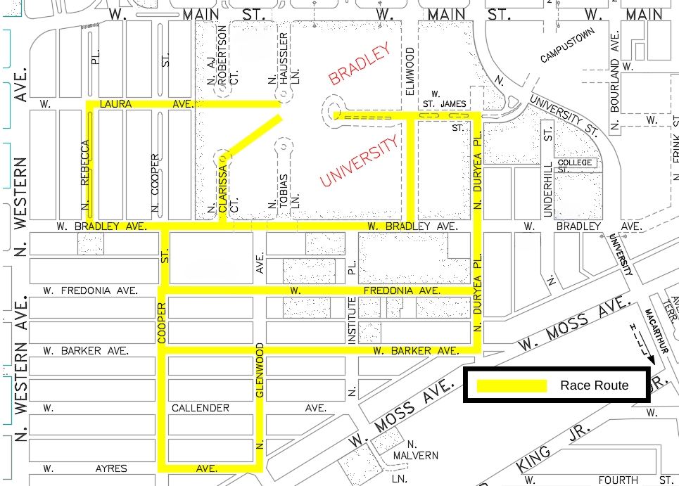 092225 Bradley Hill Top Trot Race Route