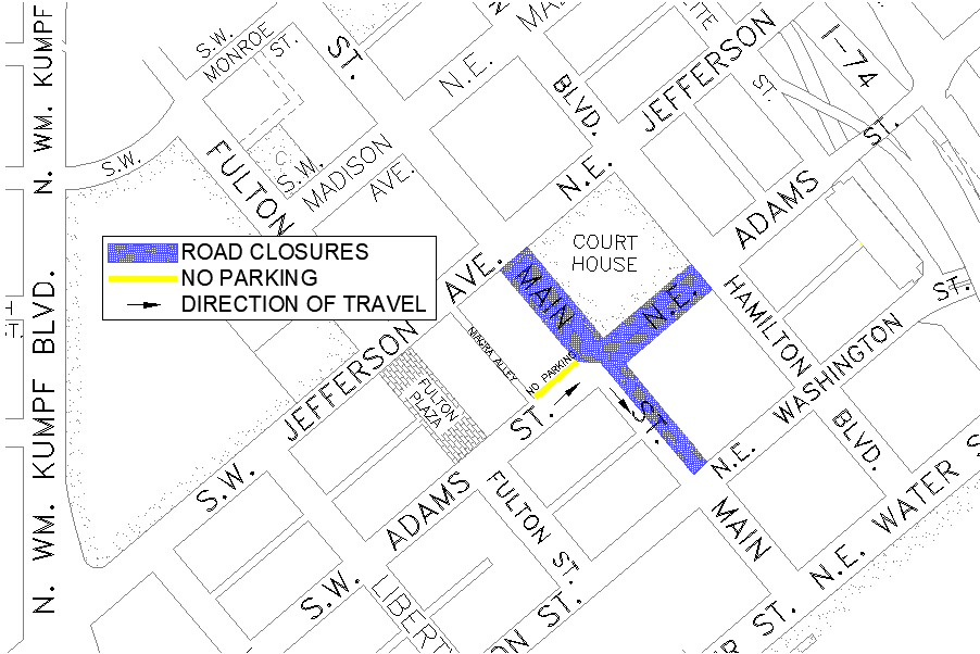 092925 Main Street and Adams Street Closure For Bicentennial