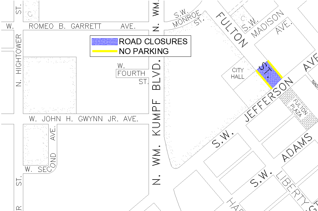 103025 OWTW Fulton Street Closure Map