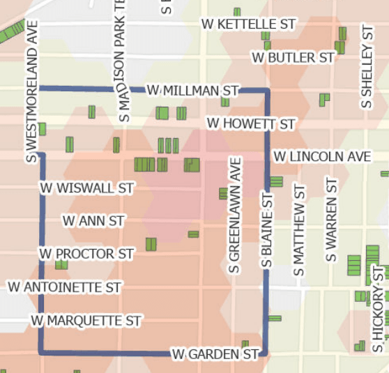 Alley and Porch Light Map Southside